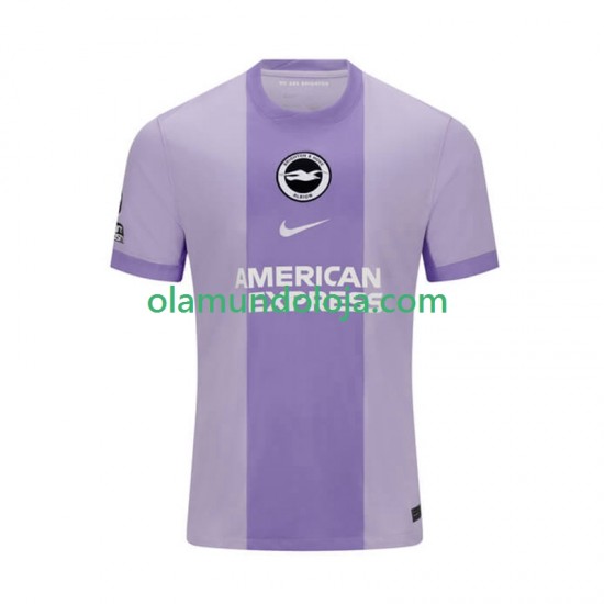 Camisola Brighton & Hove Albion Homem Equipamento Segundo 2025-2026 Manga Curta